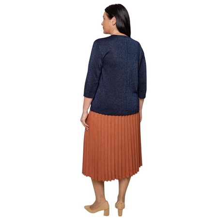 Пуловер 045-41-28Т синий