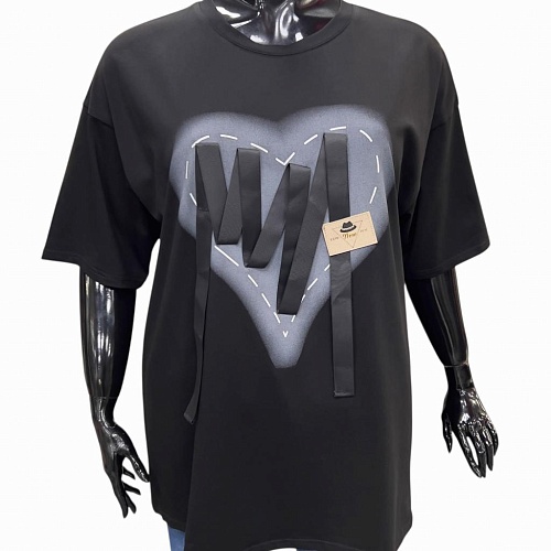 Футболка 0948 черный