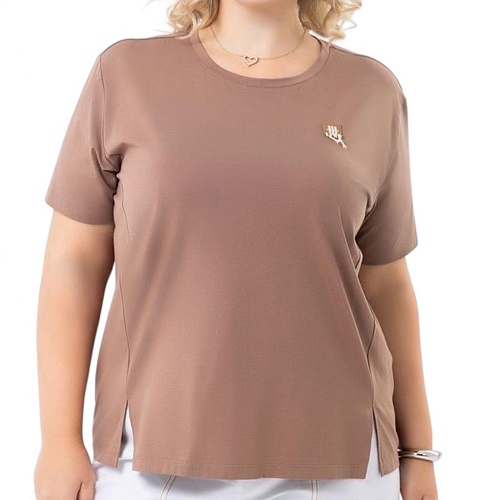 Футболка 14149 коричневый