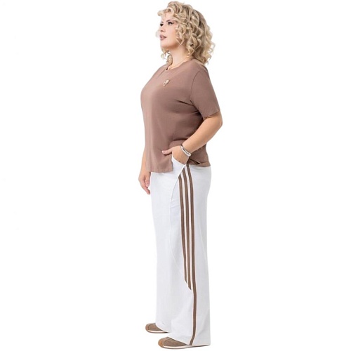 Футболка 14149 коричневый