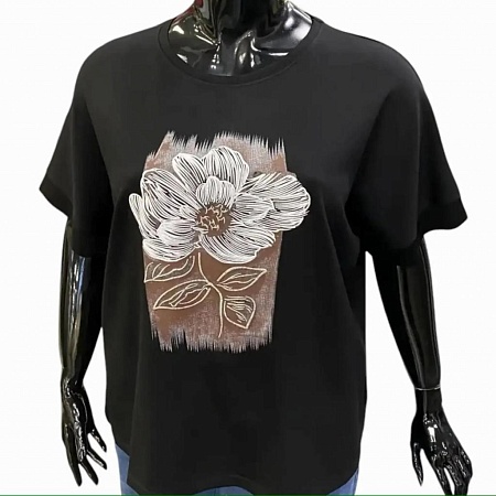 Футболка 2136 черный