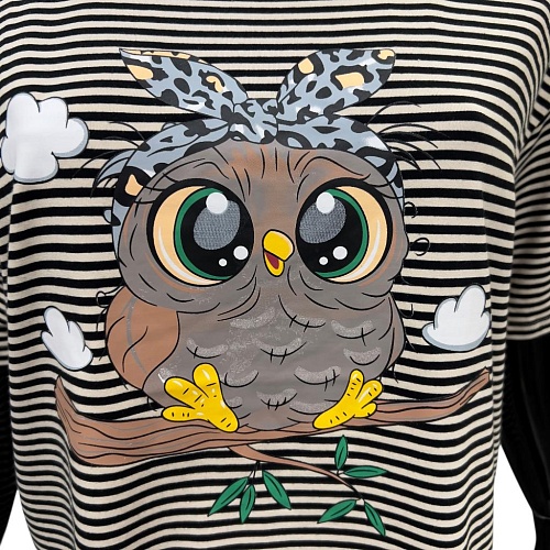 Футболка 24618 бежевый