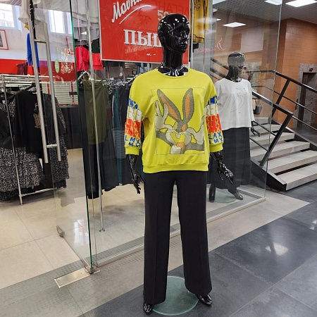 Лонгслив 6008-7 лайм