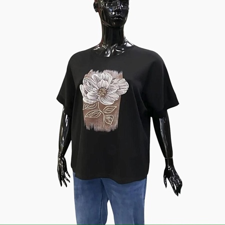 Футболка 2136 черный