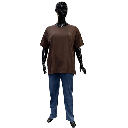 Блуза 1126 шоколад