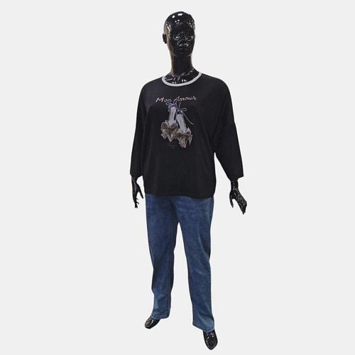 Блуза 9297-7 черный