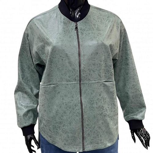 Бомбер 0710 зеленый