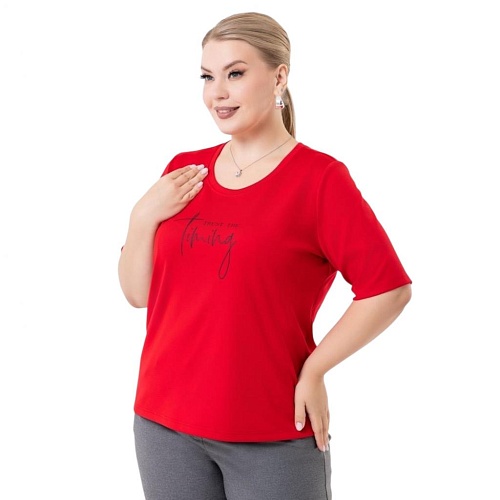 Футболка 173040 красный