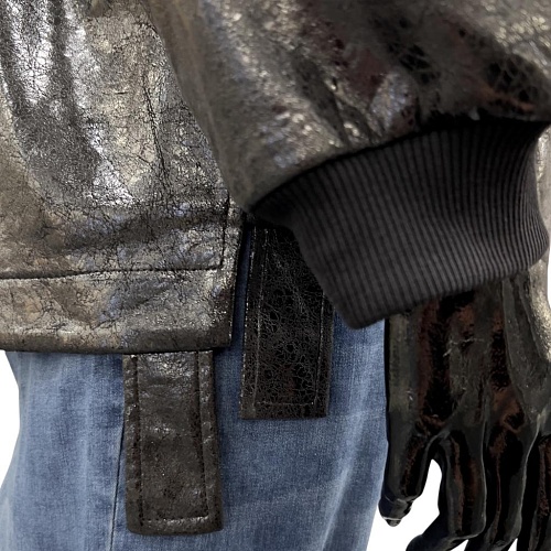 Бомбер 0710 черный