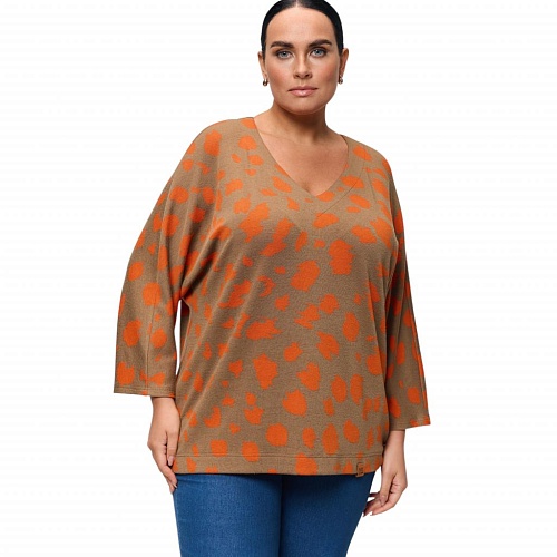 Джемпер ОК25-009 ореховый