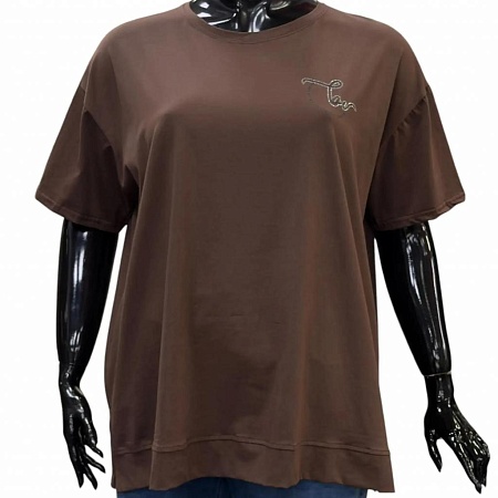 Блуза 1126 шоколад