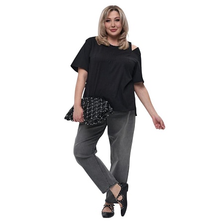 Джинсы 926007 серый