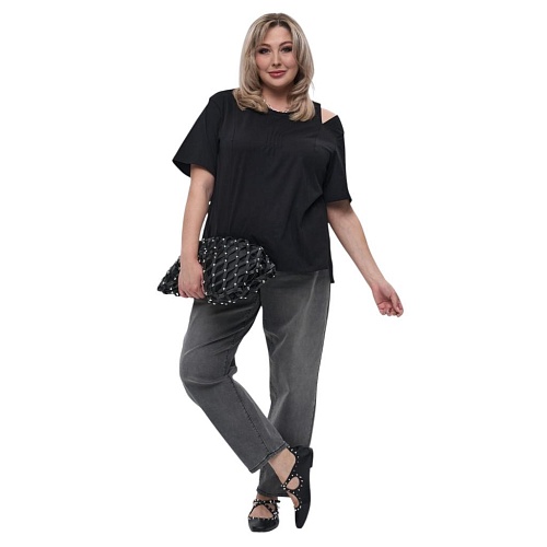 Джинсы 926007 серый