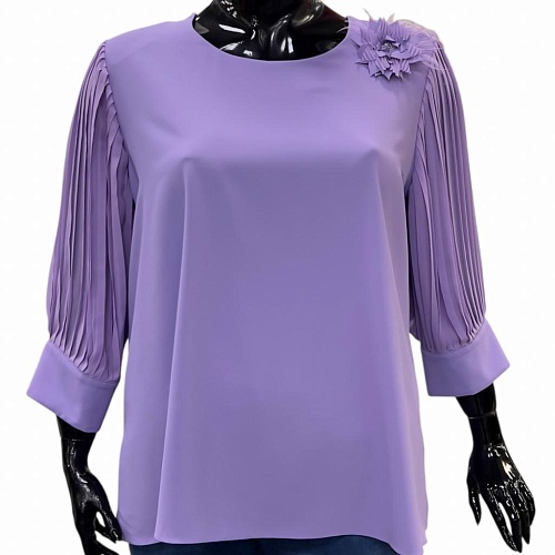 Блуза 22557 лиловый