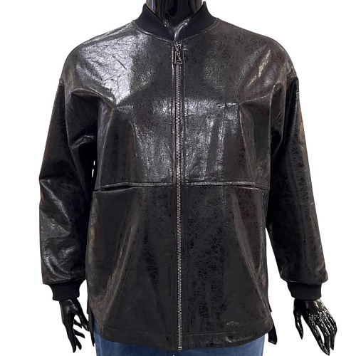 Бомбер 0710 черный