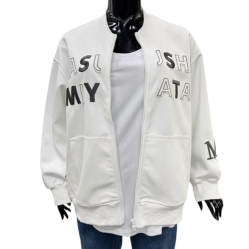 Бомбер 11339 белый